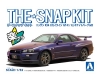 1/32 楽プラ R34スカイライン GT-R(ミッドナイトパープルⅢ)
